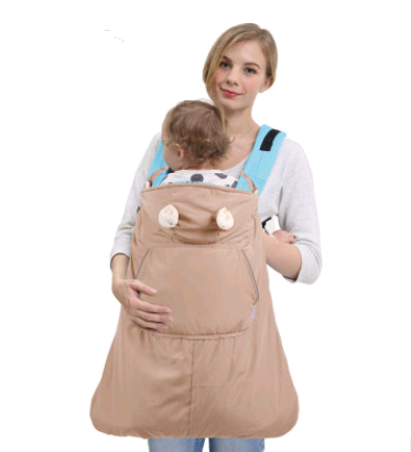 Portabebés Ergonómico Pro: Con Escudo Impermeable y Transpirable