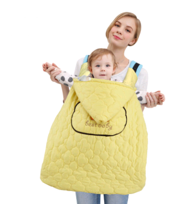 Portabebés Ergonómico Pro: Con Escudo Impermeable y Transpirable