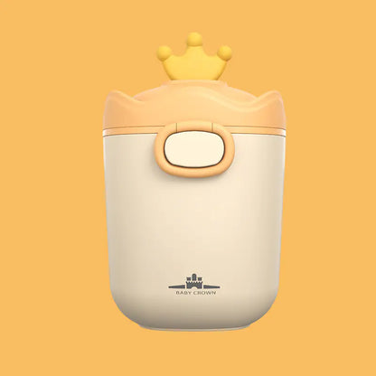 Recipiente portátil de gran capacidad para leche en polvo