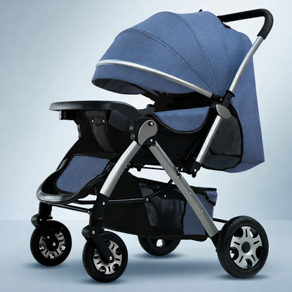 Cochecito convertible ligero para bebés con plegado en un solo clic