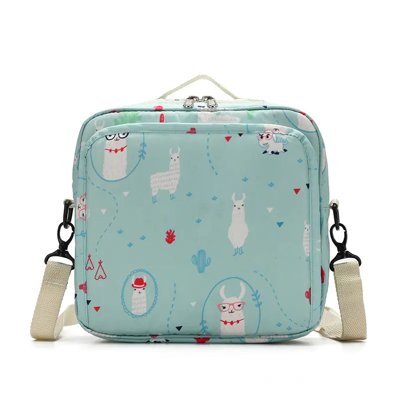 Bolsa portátil grande para guardar pañales de bebé