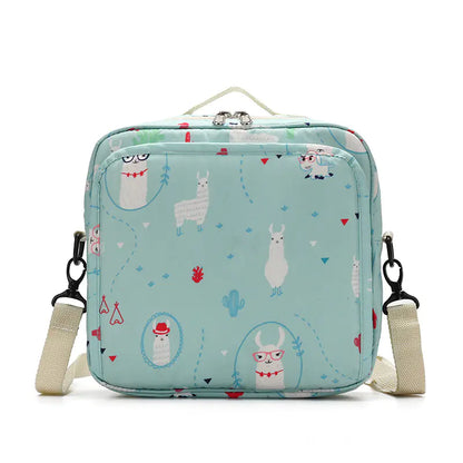 Bolsa portátil grande para guardar pañales de bebé