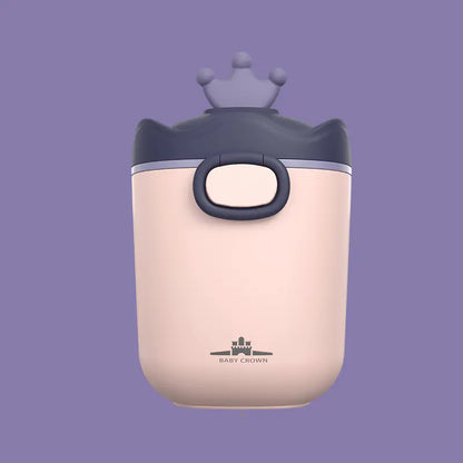Recipiente portátil de gran capacidad para leche en polvo