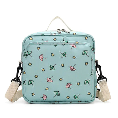 Bolsa portátil grande para guardar pañales de bebé