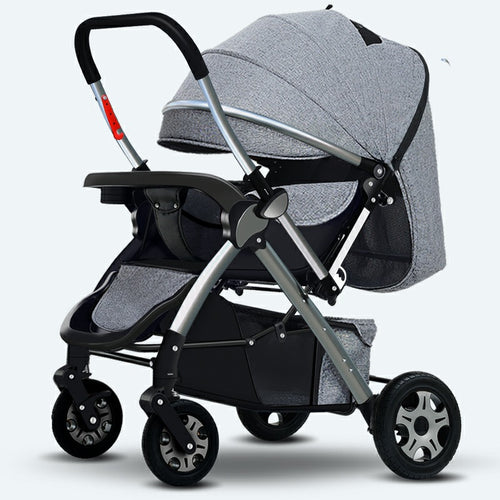 Cochecito convertible ligero para bebés con plegado en un solo clic