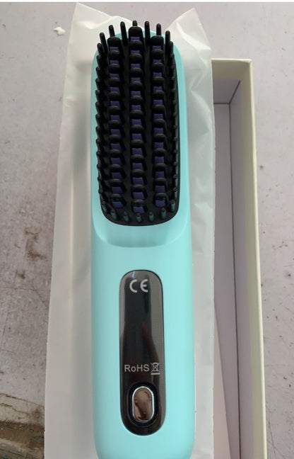 2-in-1 Wireless Hair Straightener Comb