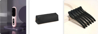 2-in-1 Wireless Hair Straightener Comb