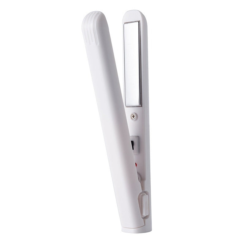 Dual-Use Portable USB Hair Curler & Straightener